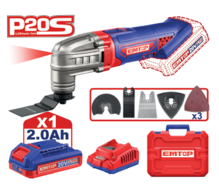 FlexiCut Pro 18V Cordless Multi-Tool, Variable Speed, Quick-Change Blades, Lightweight Design